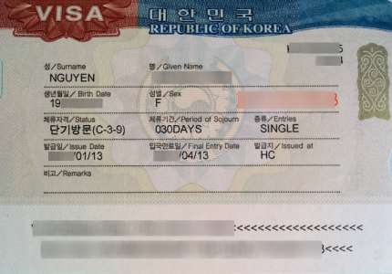 Cách Xin thị thực Du Lịch Hàn Quốc Nhanh Nhất