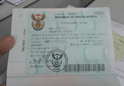 Hướng Dẫn Làm Hồ Sơ Xin thị thực Nam Phi Đậu 100%