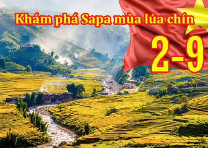 Tour Sapa - Cát Cát/Moana - Fansipan - Cầu Kính Rồng Mây 3N2Đ Dịp Lễ 2/9/2023