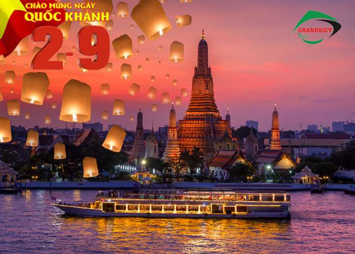 Tou Du Lịch Thái Lan 5 Ngày 4 Đêm 2/9/2023 (Bay Vietnam Airlines)