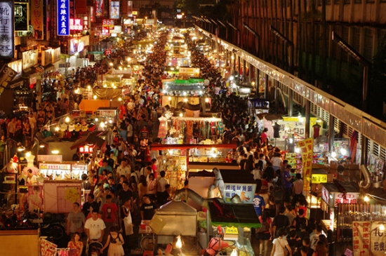 Chợ đêm tại Đài Loan rất nhộn nhịp