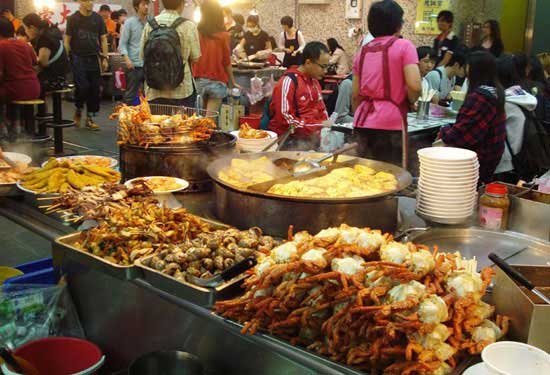Những món ăn đầy mùi thơm khu chợ đêm