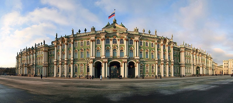 Toàn cảnh Cung điện mùa đông của Nga 