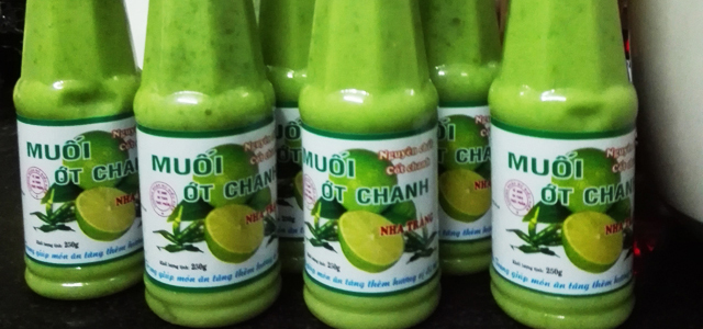 Muối ớt chanh - Đặc sản Nha Trang