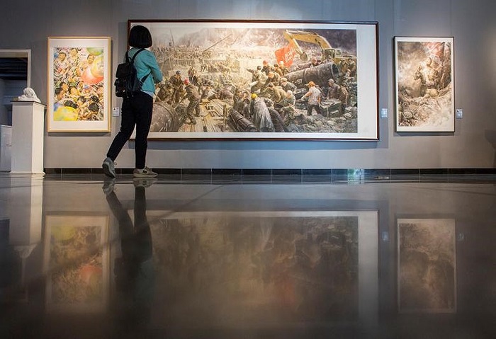 Bên trong bảo tàng nghệ thuật Trung Quốc