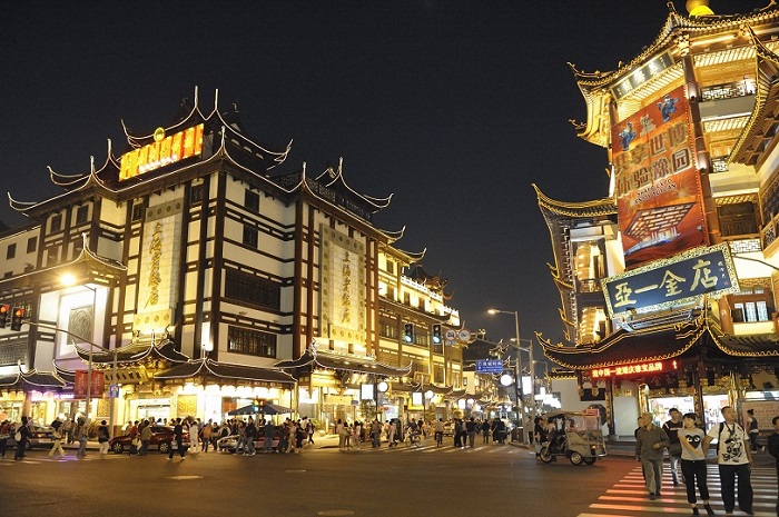 Nam Kinh Lộ về đêm