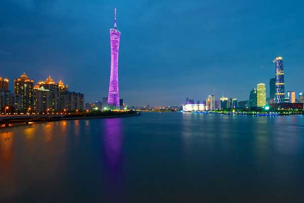 Tháp Quảng Châu cao nhất thành phố
