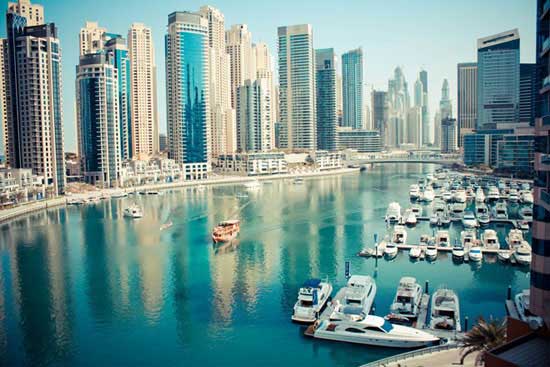 Hải cảng Dubai hoành tráng