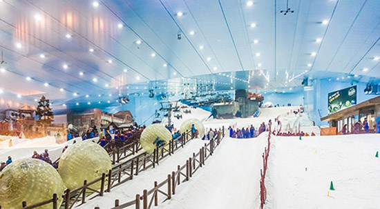 Khu trượt tuyết trong nhà quy mô nhất thế giới