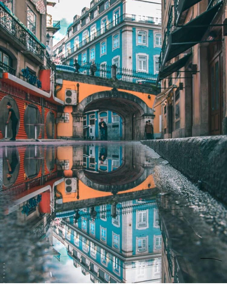Một con phố ở Lisbon