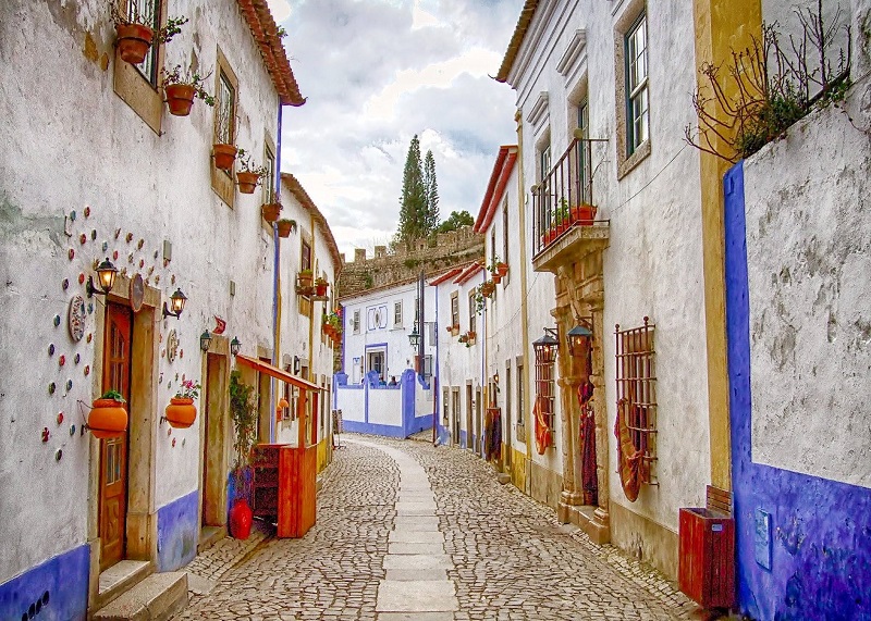 Con đường ở Bồ Đào Nha