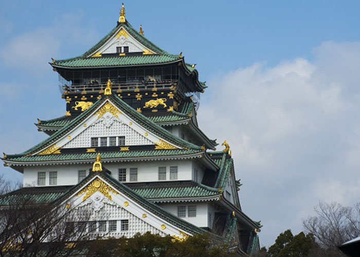 Diện mạo hiện tại của lâu đài Osaka