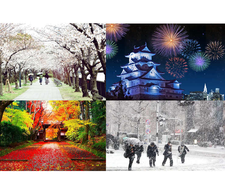 Trải nghiệm du lịch Nhật Bản bốn mùa